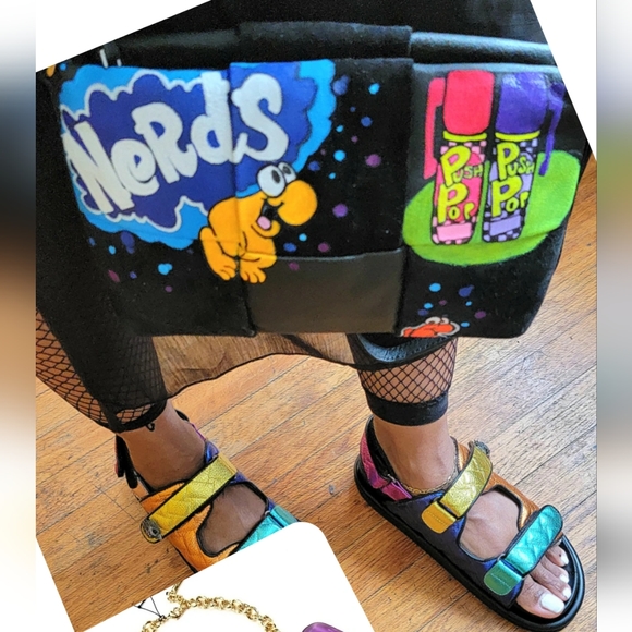 ONE DAY ONLY SALE- KURT GEIGER LONDON MULTICOLOR SANDALS - Picture 13 of 13